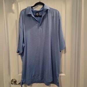 FJ Men's Blue Striped Shirt